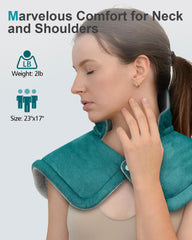 Neck Heating Pad - Electric, 6 Heat Settings - Size: One Pad