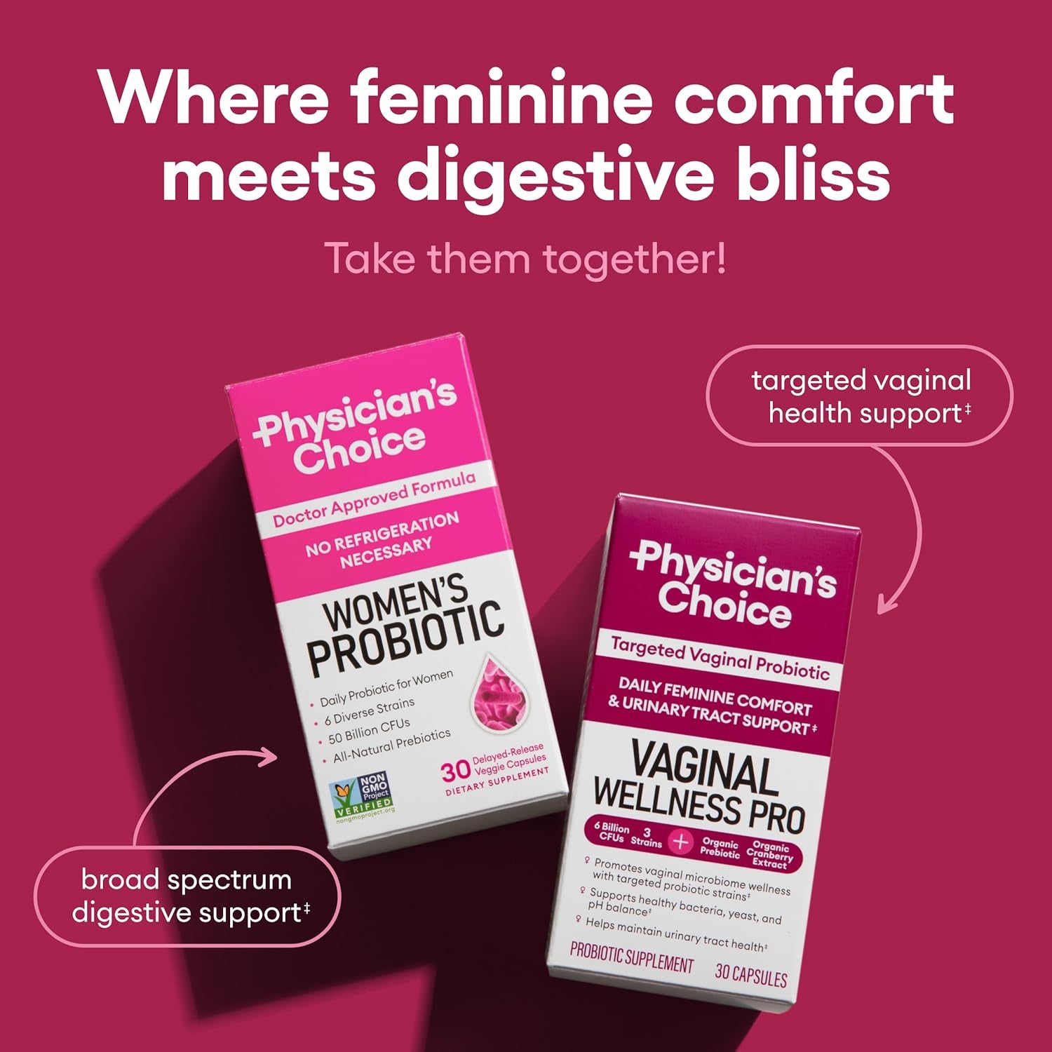 2. Physician�S Choice Women�S Probiotics - 30 Capsules