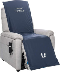 Contur Inflatable Air Cushion for Recliner Chair - Prevention and Relief of Bed Sores, Pressure Ulcers - Manual Pump