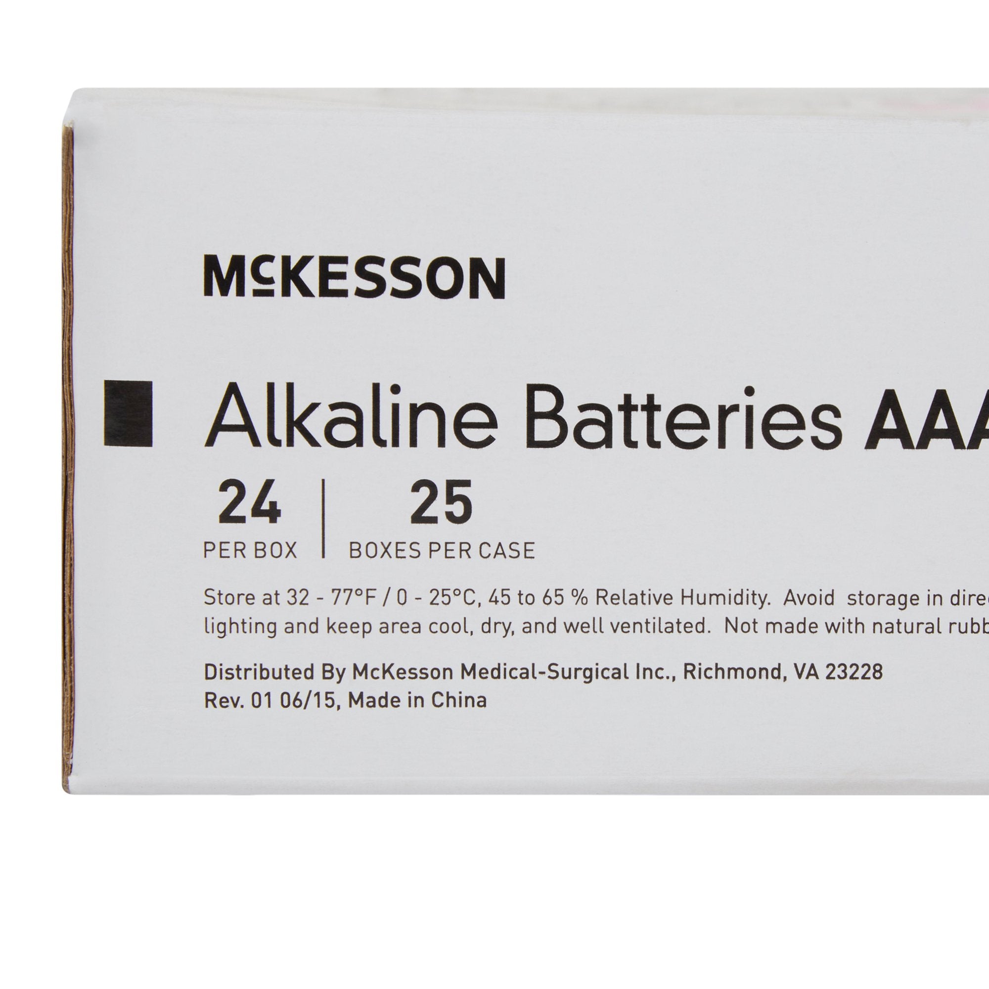 BATTERY, ALK AAA (24/BX 25BX/CS)