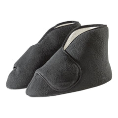 SLIPPER, BOOTIE SOFT FLEECE UNSX XWIDE 2XLG