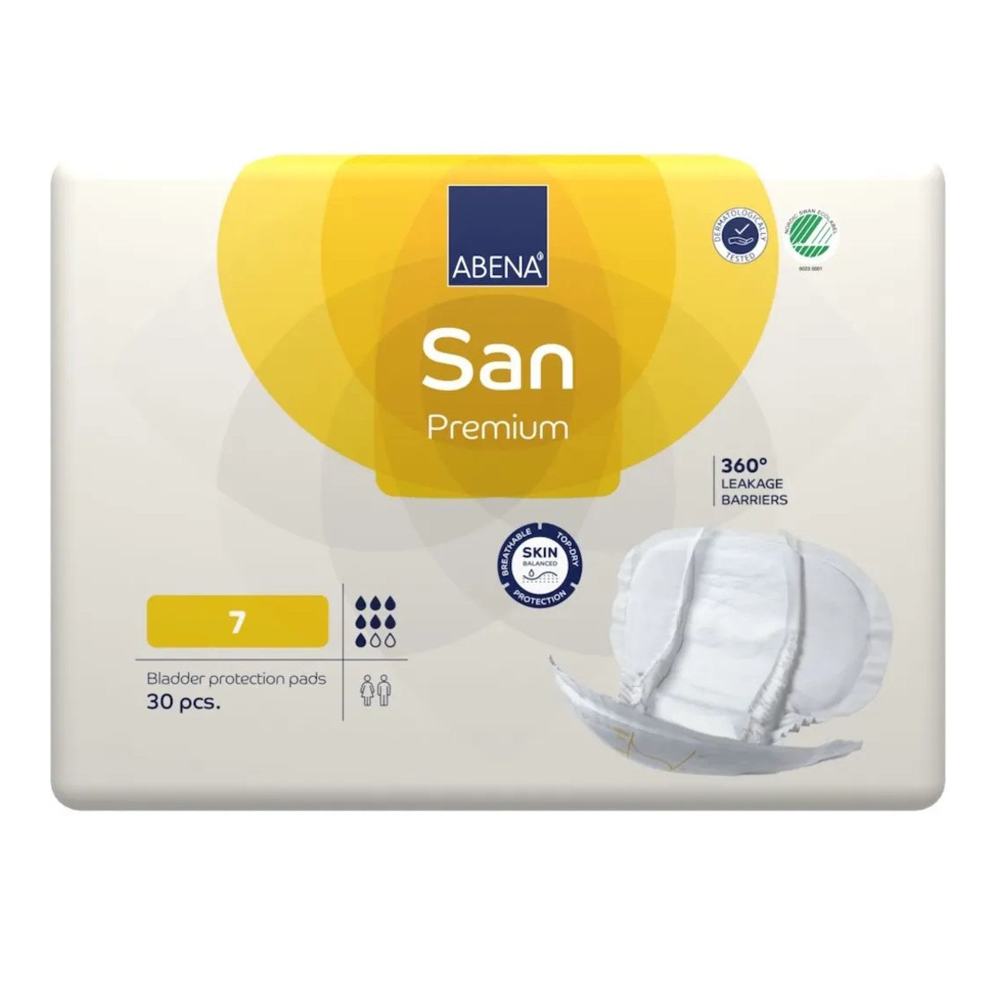 LINER, INCONT ABENA SANI PREM 7 (30/PK 4PK/CS)