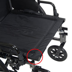 K3 Wheelchair Ltwt 18  w/DDA & ELR  Cruiser III