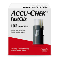 LANCET, GLUC ACCU-CHEK FASTCLIX (102/BX 12BX/CS)