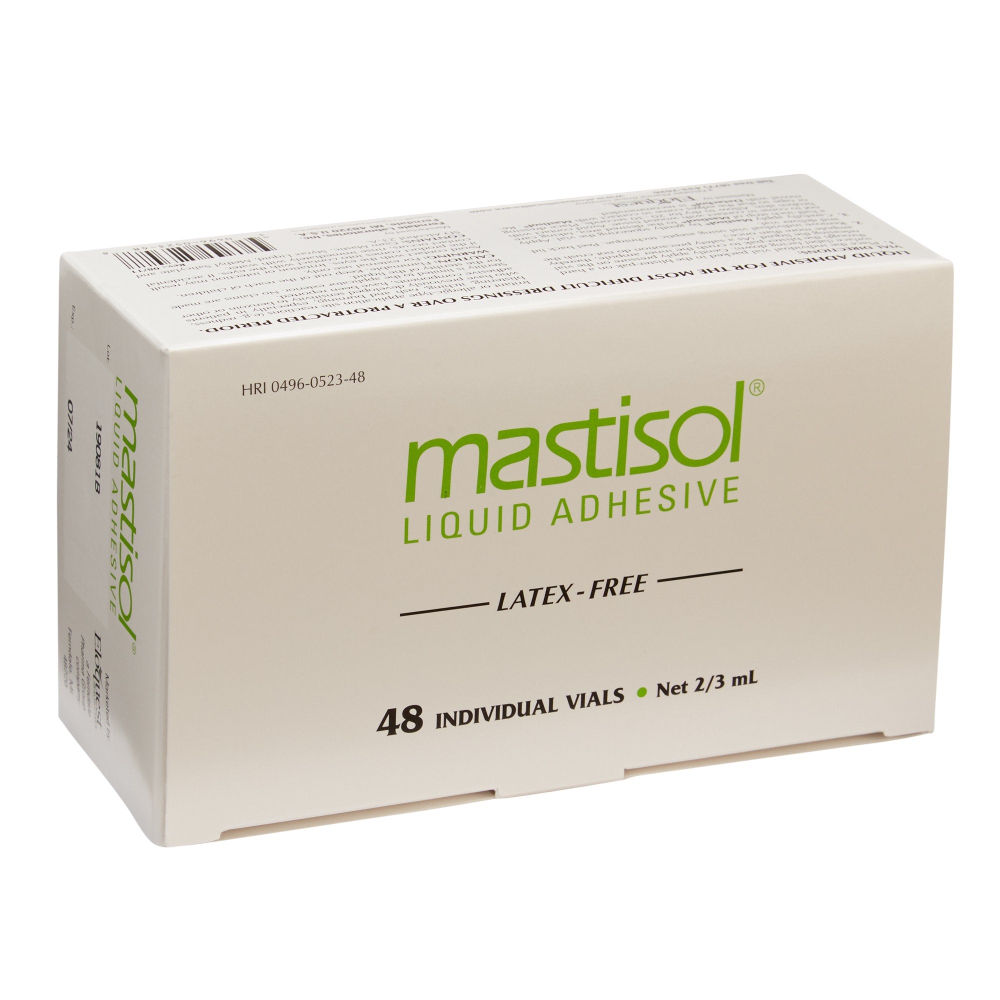 MASTISOL, STR TIP VL 2/3 CC (48/BX) FRNDLE