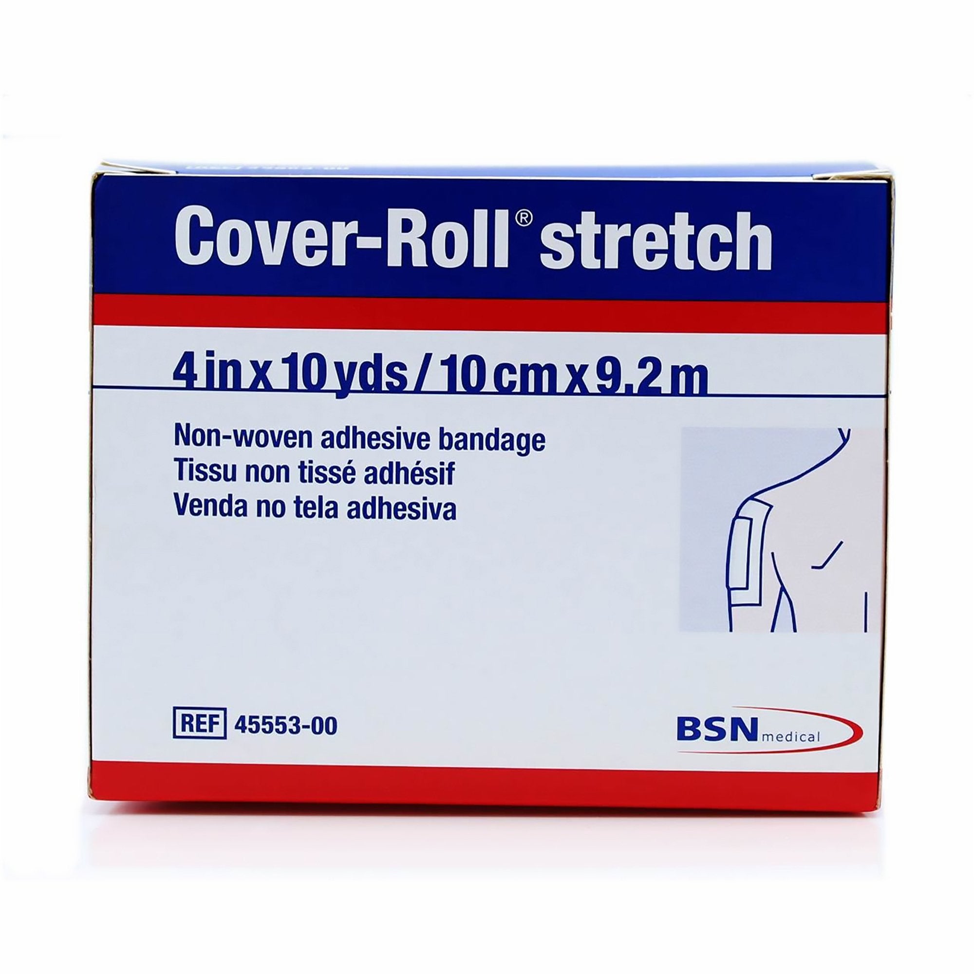 BANDAGE, COVER-ROLL STRCH 4"X10YDS (1/BX)