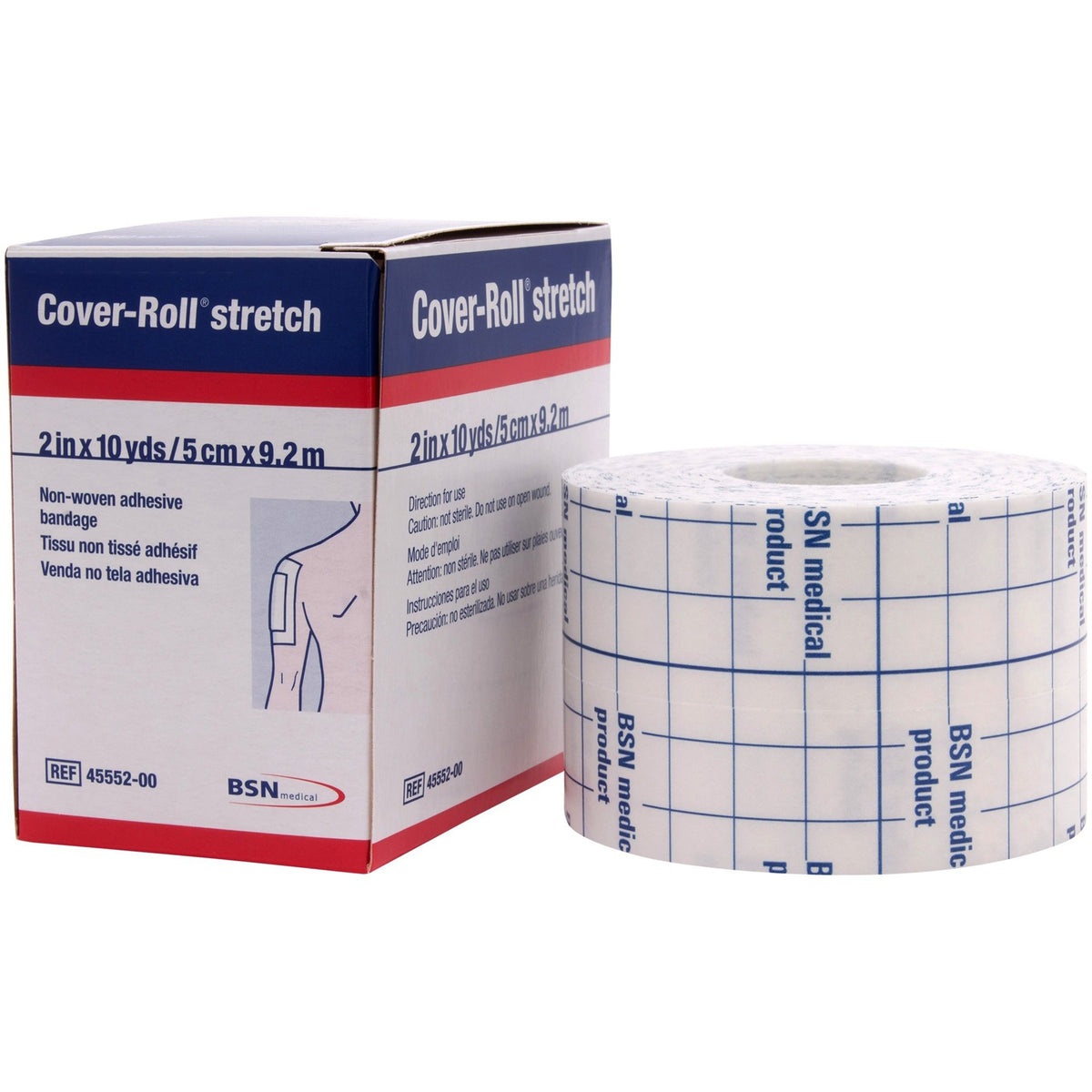 BANDAGE, COVER-ROLL STRCH 2"X10YDS (1/BX)