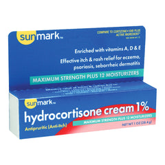 HYDROCORTISONE, CRM SM MS 1% 1OZ