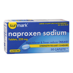 NAPROXEN SODIUM, TAB SM 220MG (50/BT)