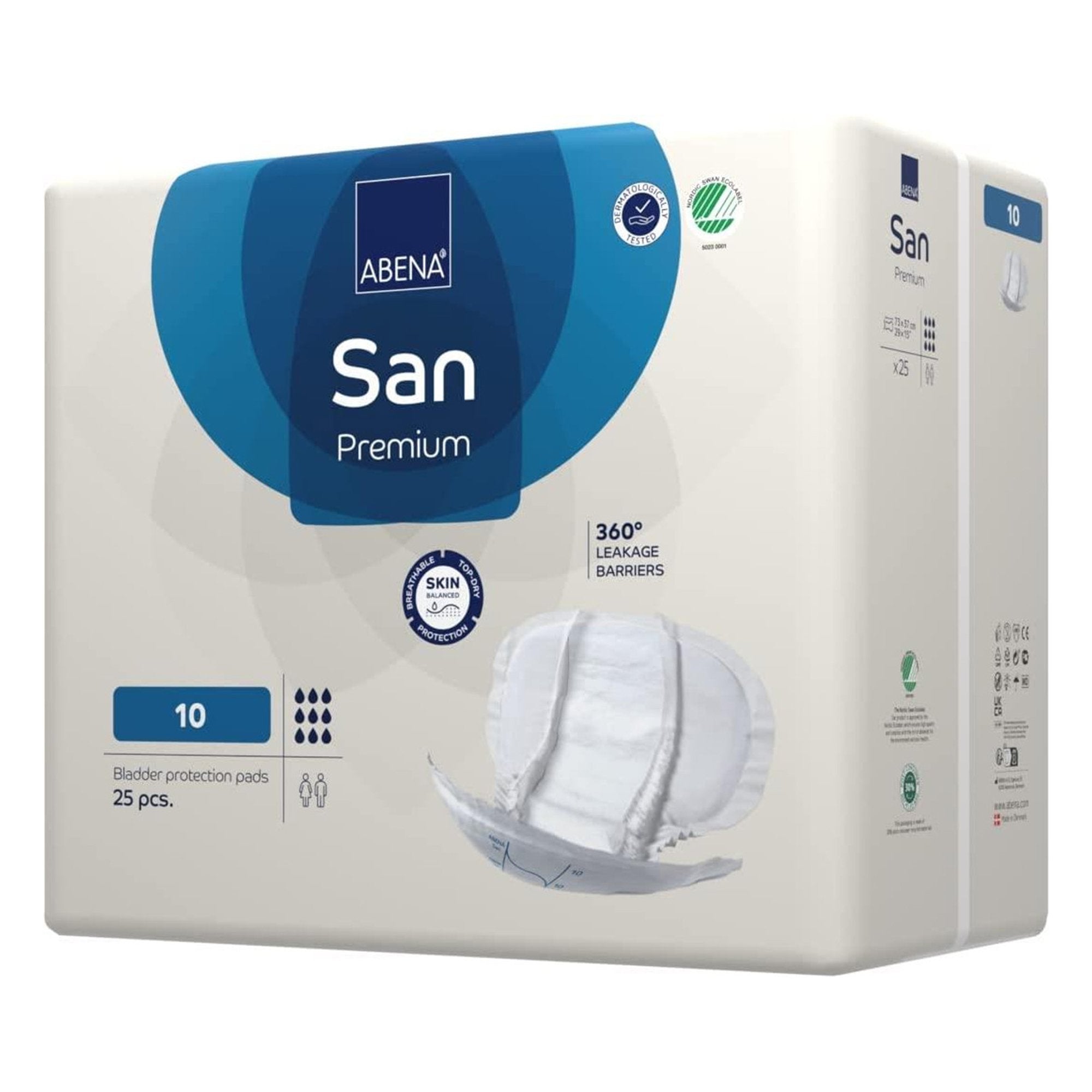 LINER, INCONT ABENA SANI PERM 10 (25/PK 4PK/CS)