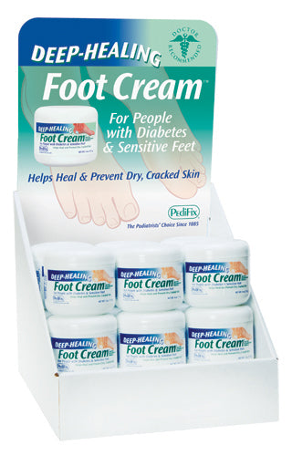 Deep-Healing Foot Cream Display