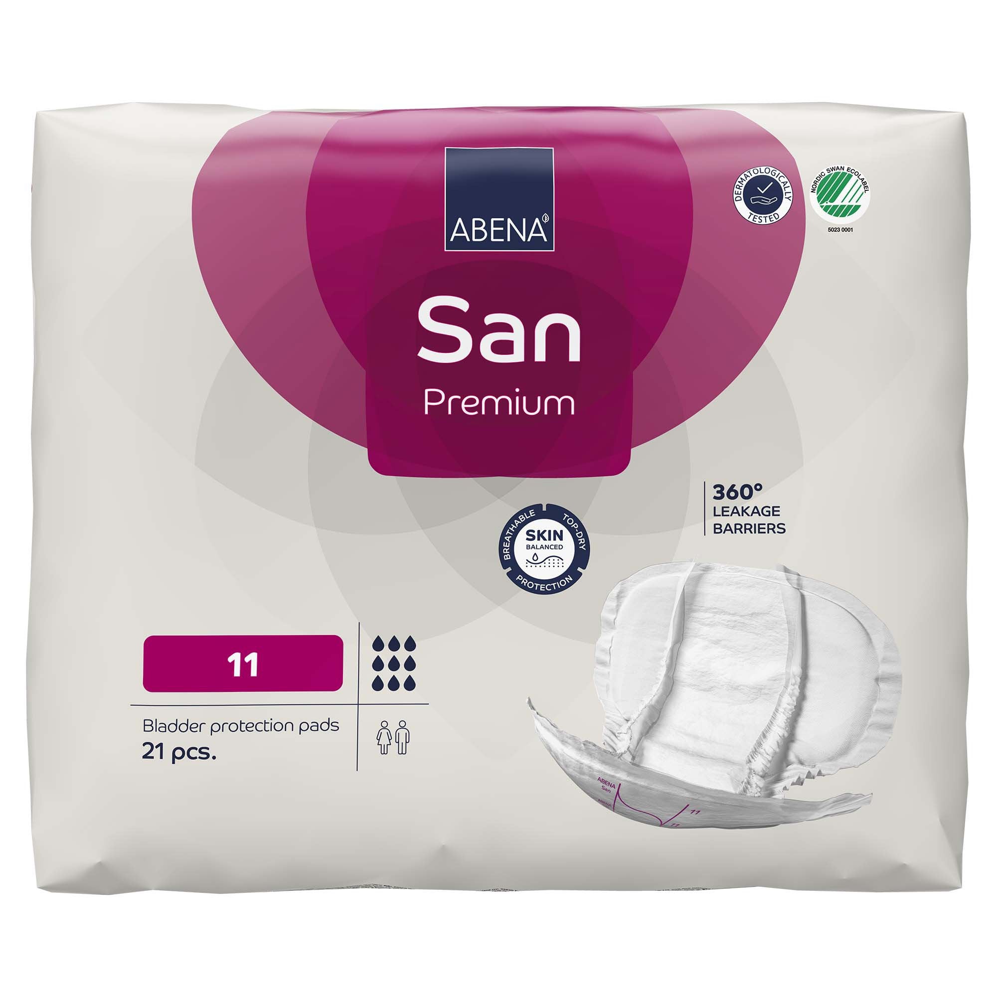 LINER, INCONT ABENA SANI PERM 11 (21/PK 4PK/CS)