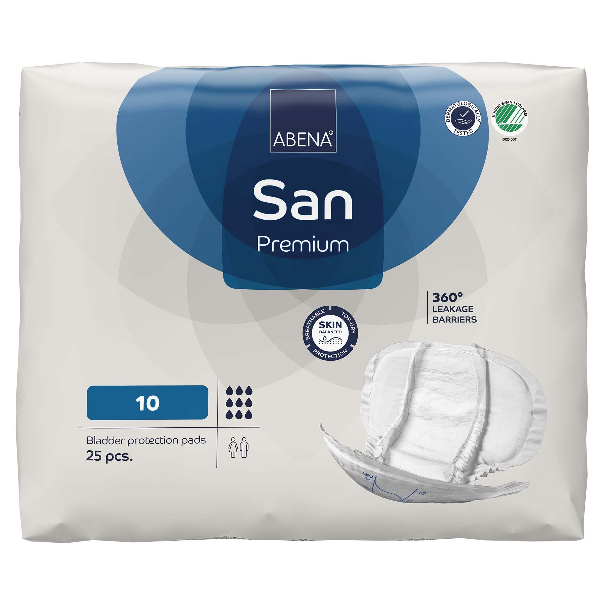 LINER, INCONT ABENA SANI PERM 10 (25/PK 4PK/CS)