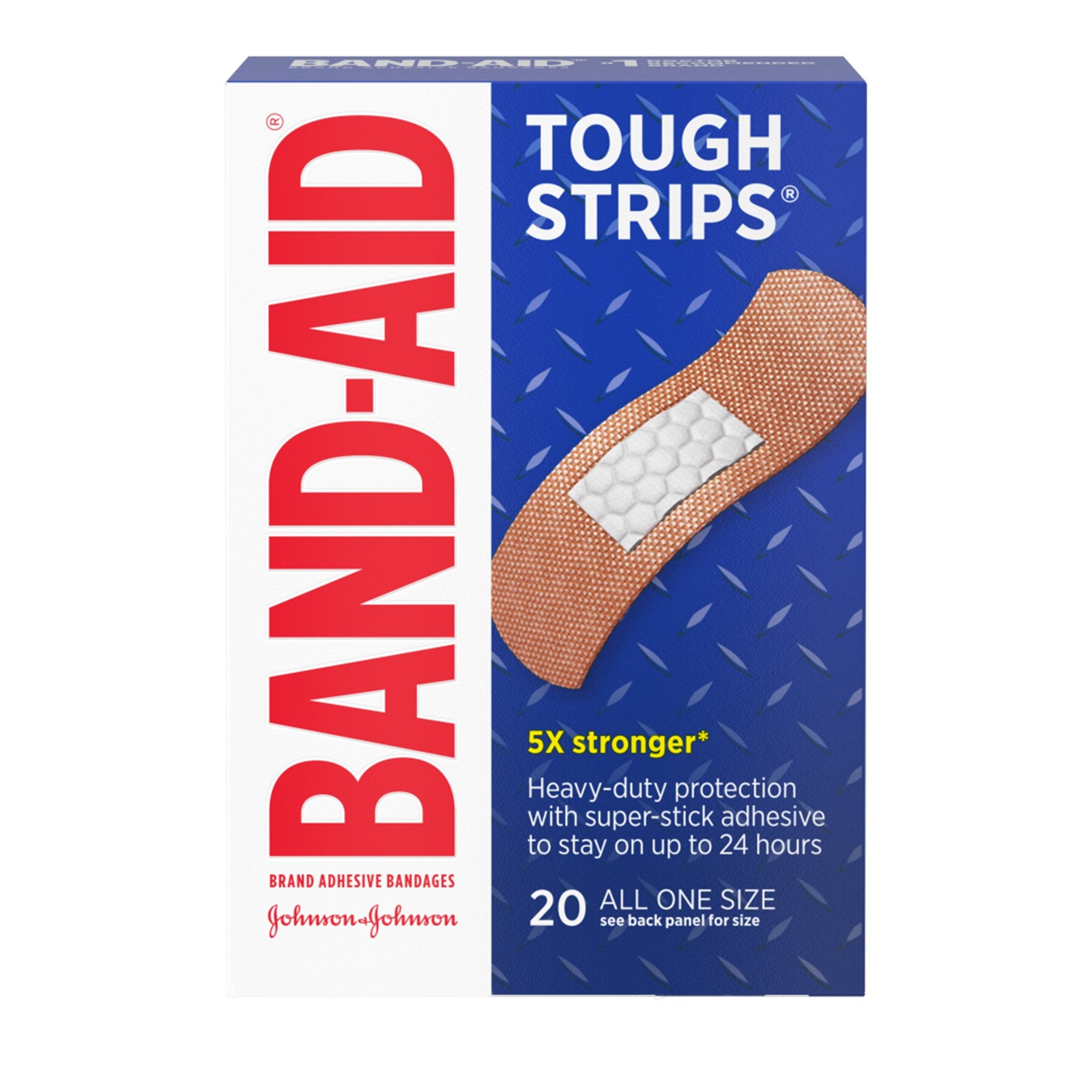 BANDAID, TOUGH STRIP 1"X3 1/4"(20/BX 20BX/CS)