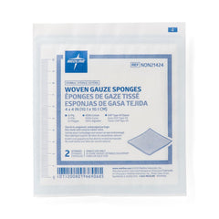 SPONGE, GAUZE 12PLY STR LF 4"X4" (2/PK 25PK/BX)