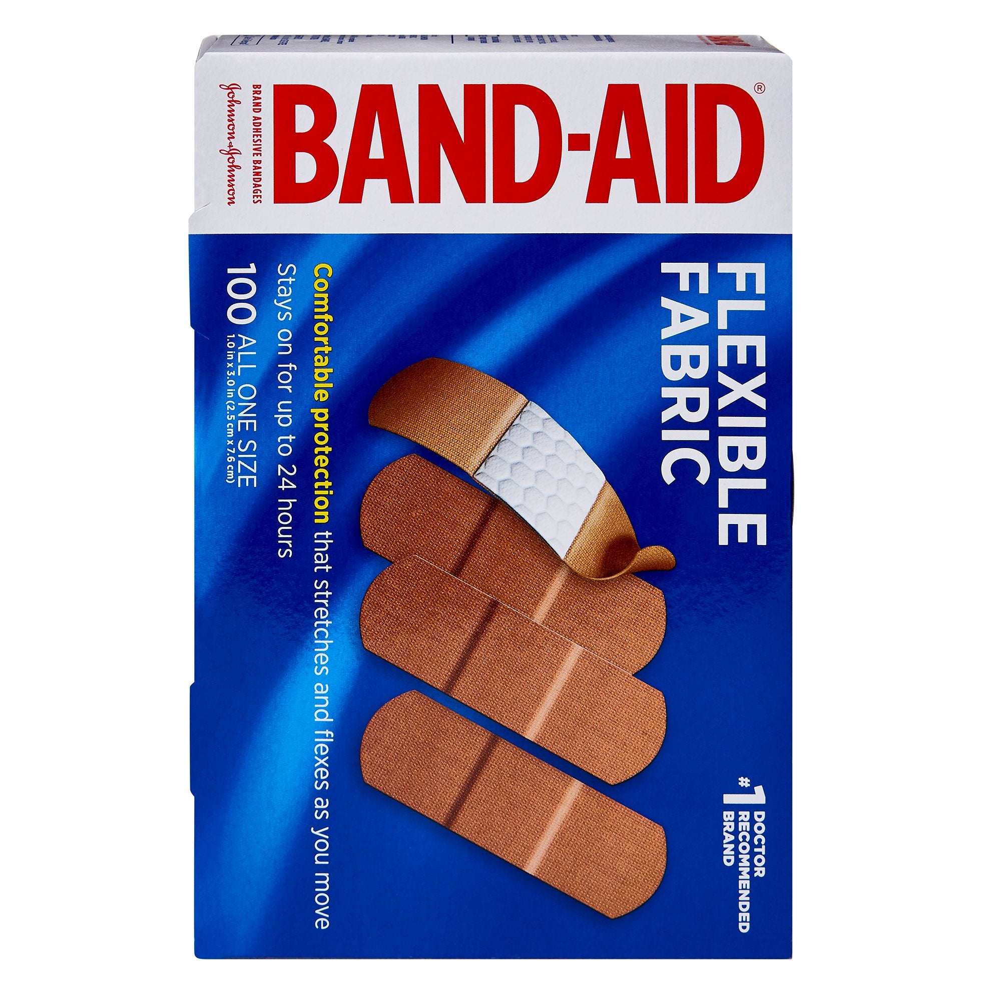 BANDAGE, ADHSV FLEX 1"X3" (100/BX 12BX/CS)