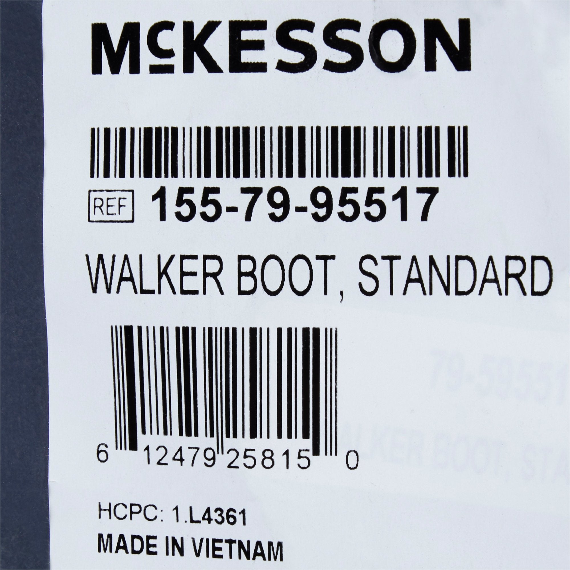 WALKER BOOT, AIR STD LG