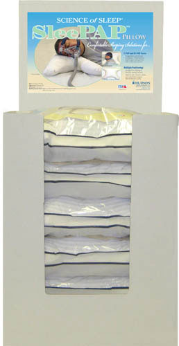 SleePAP CPAP Pillow In Display (Includes 6 Pillows)