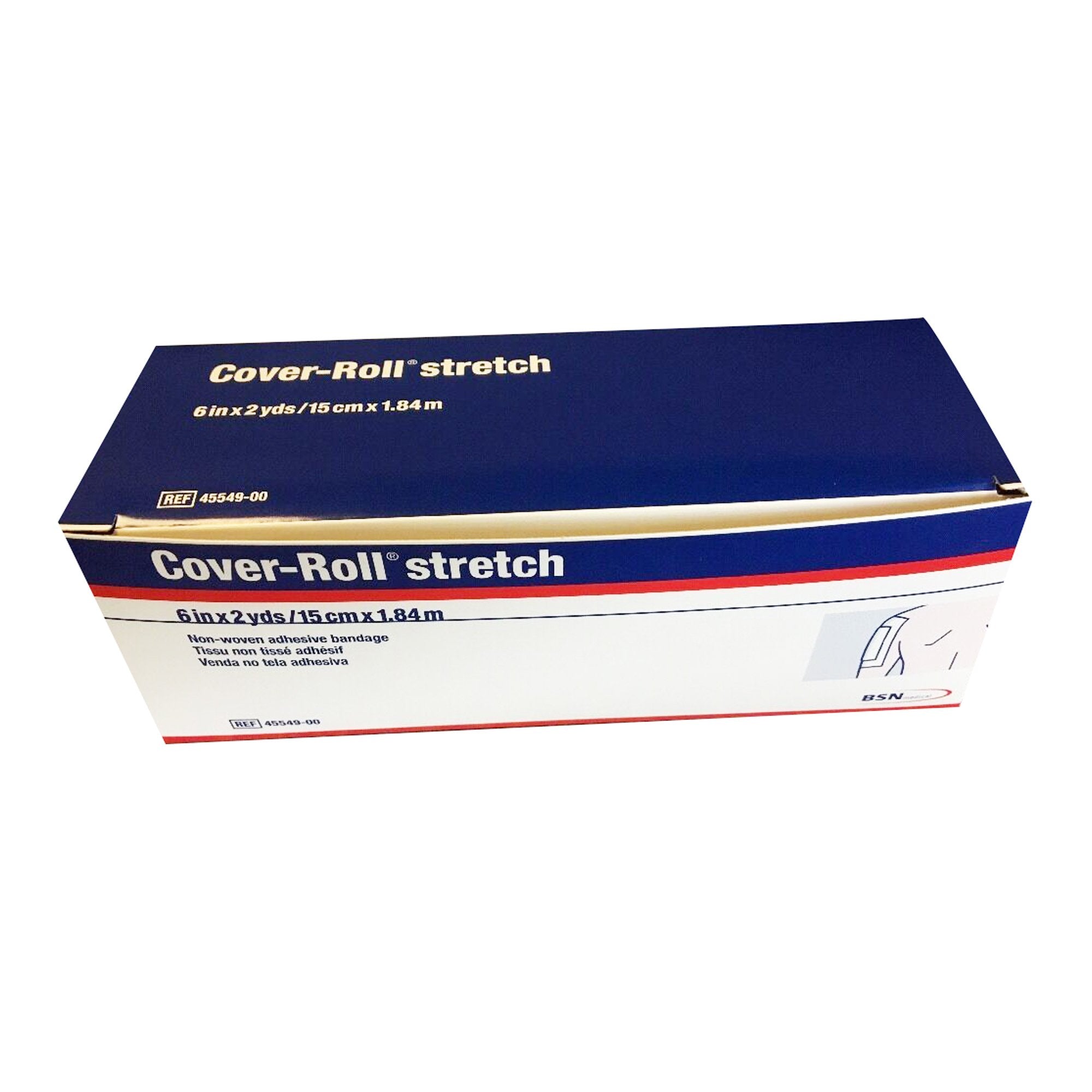 BANDAGE, COVER-ROLL STRCH 6"X2YDS (1/BX)