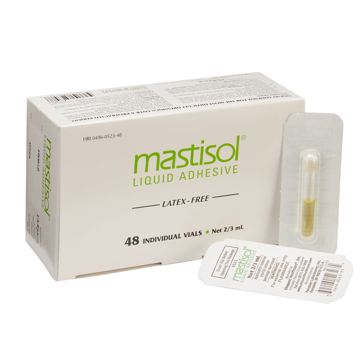 MASTISOL, STR TIP VL 2/3 CC (48/BX) FRNDLE