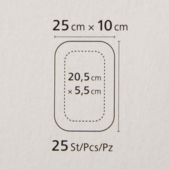 DRESSING, ADH COSMOPOR LF 10"X4" (25/BX 8BX/CS)