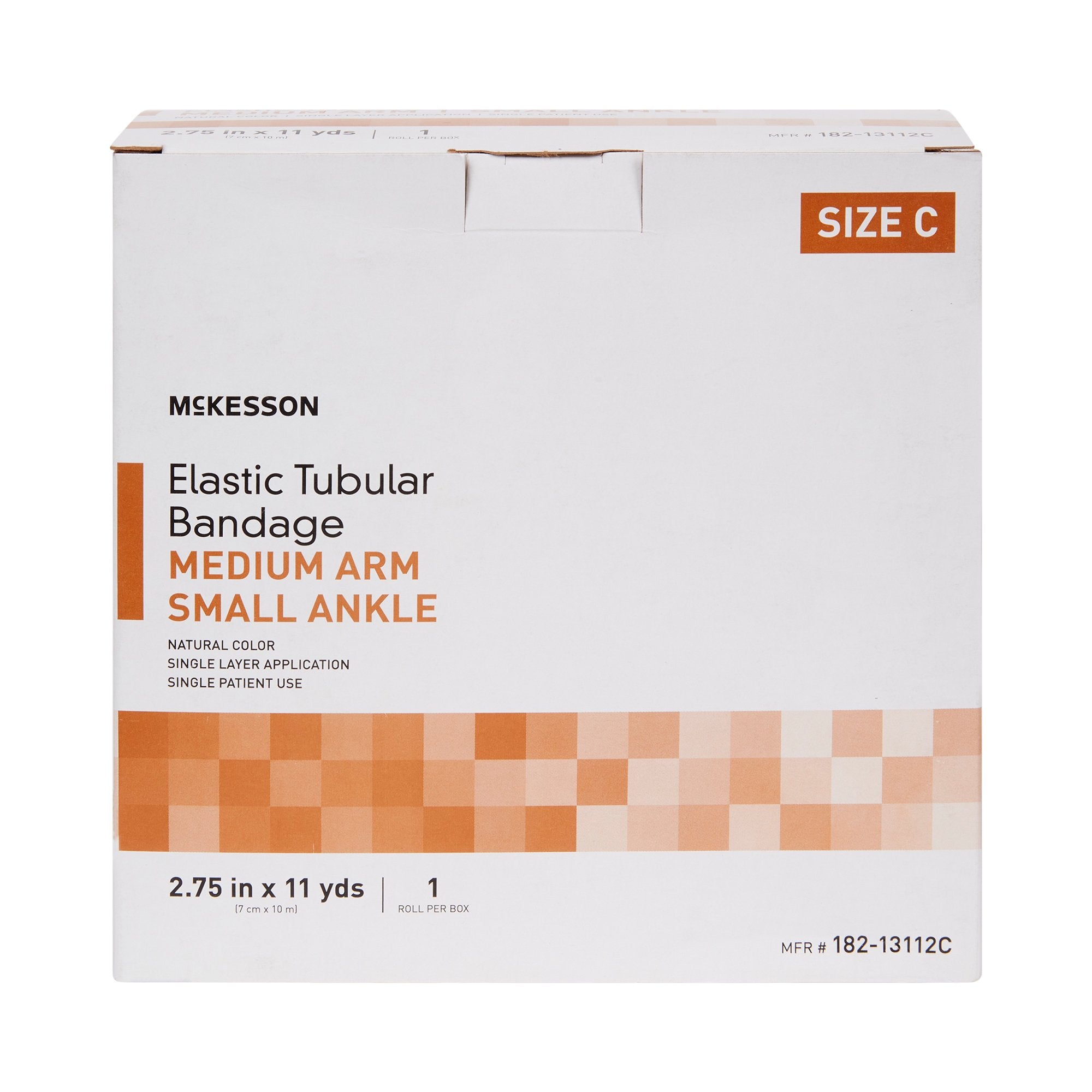 BANDAGE, COMPRESSION SPANDAGRIP SZ-C (18BX/CS)