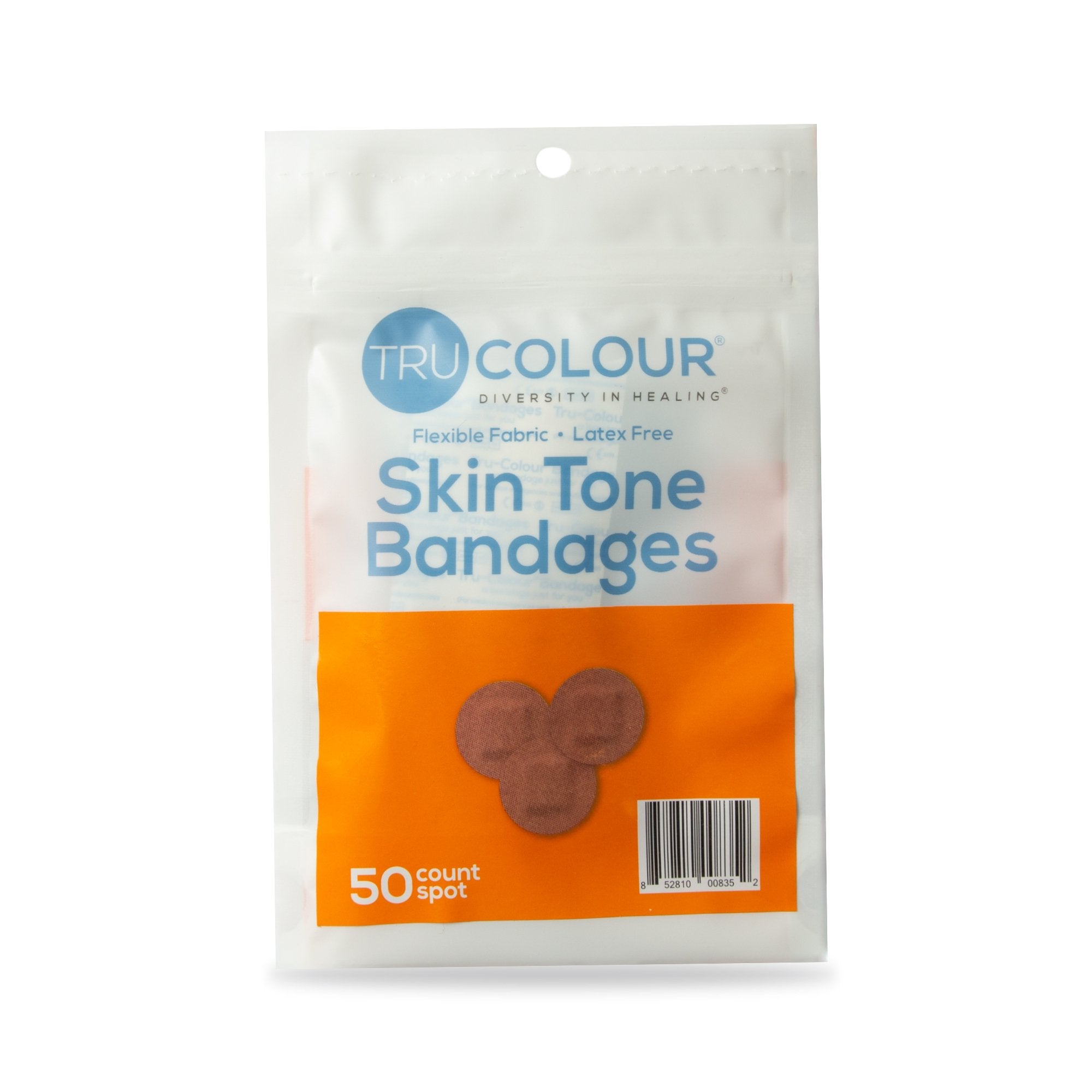 BANDAGE, SHADE SPOT ADH TRU-COLOUR BRN (50/PK 50PK/CS)