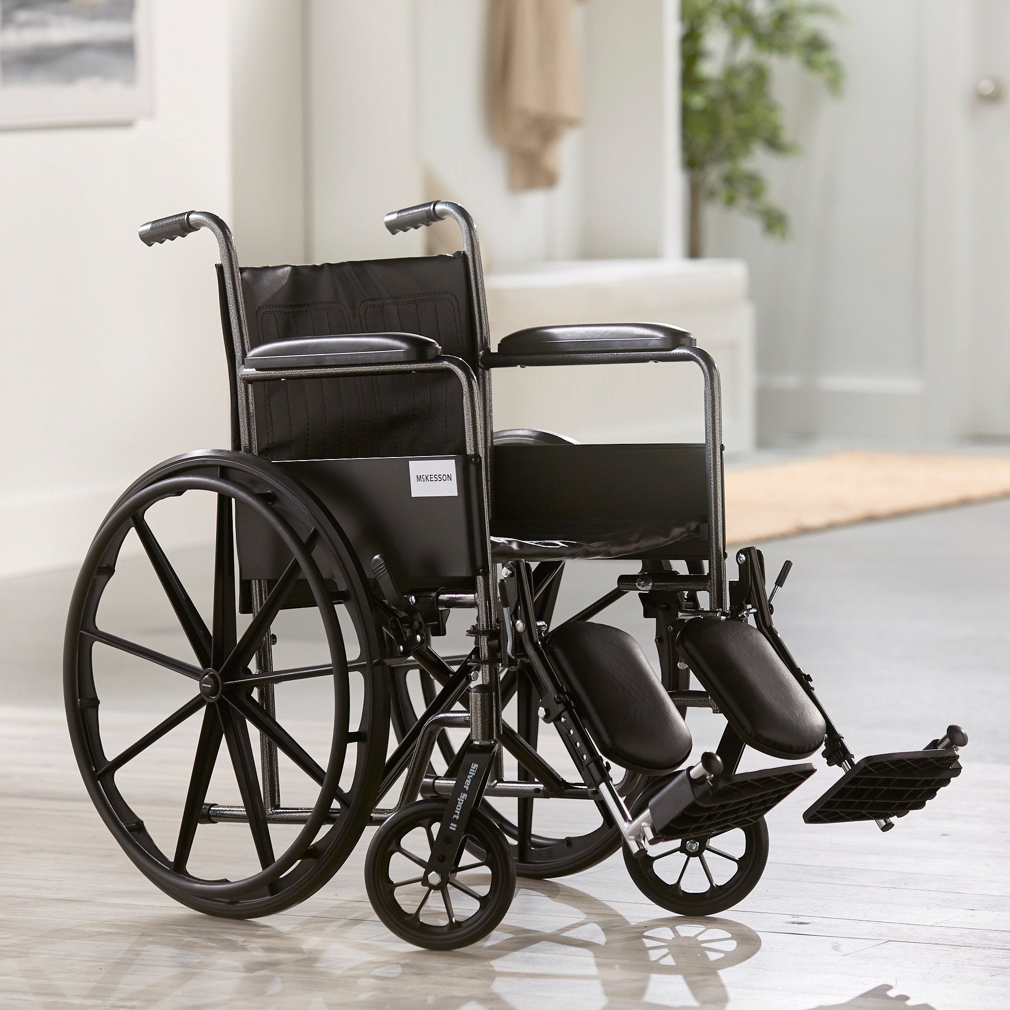 WHEELCHAIR, FA ELR 18" 300LBS