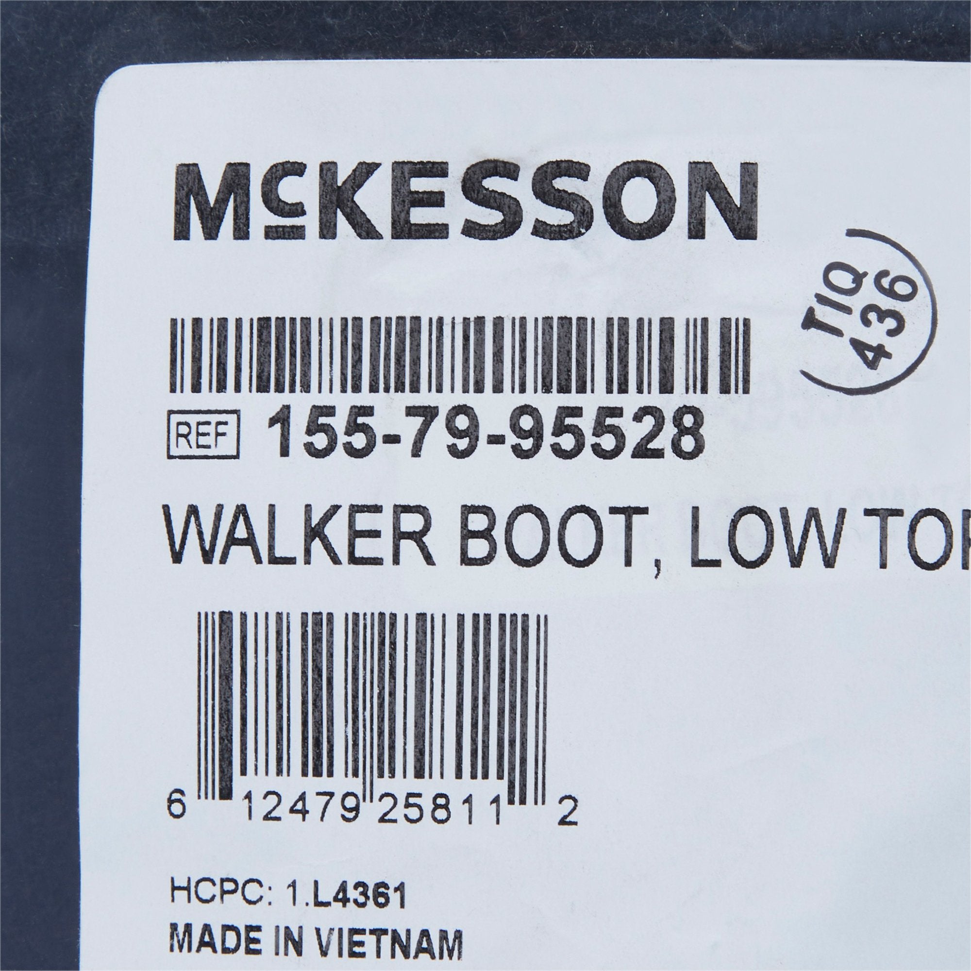 WALKER BOOT, AIR LOW TOP XLG