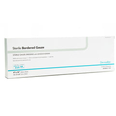 GAUZE, BORDERED STERILE ISLAND4"X14" (25/BX)