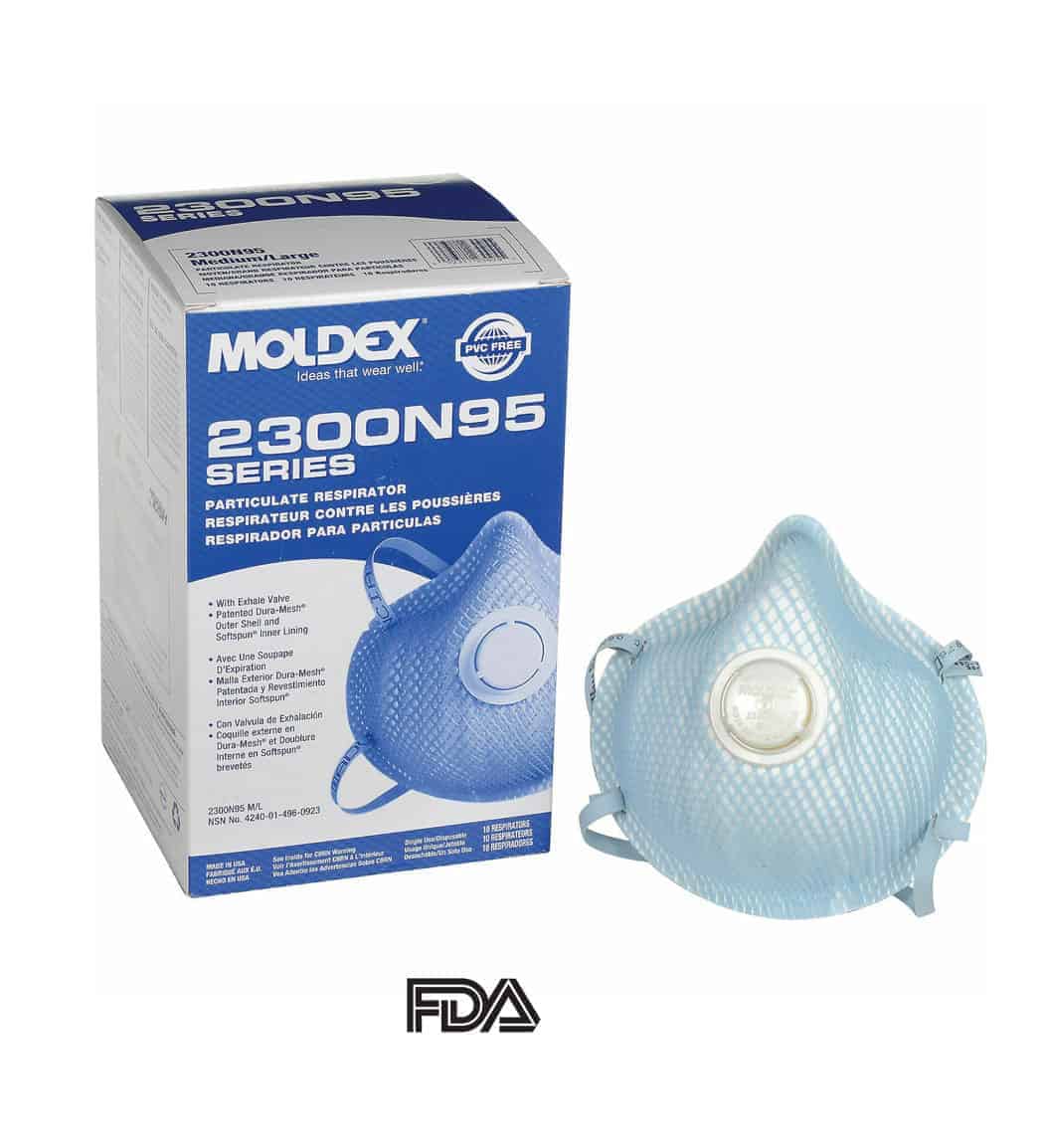Moldex 2300 N95 mask