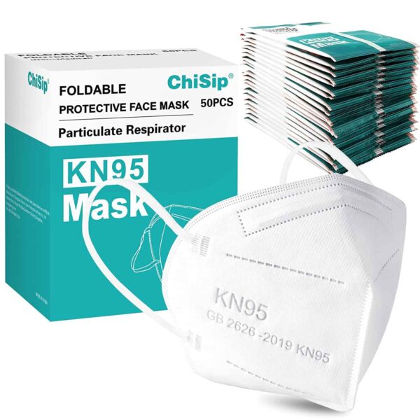 ChiSip KN95 Face Mask 50 Pcs