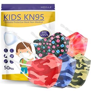 KN95 Face Mask for Kids 50 Pack