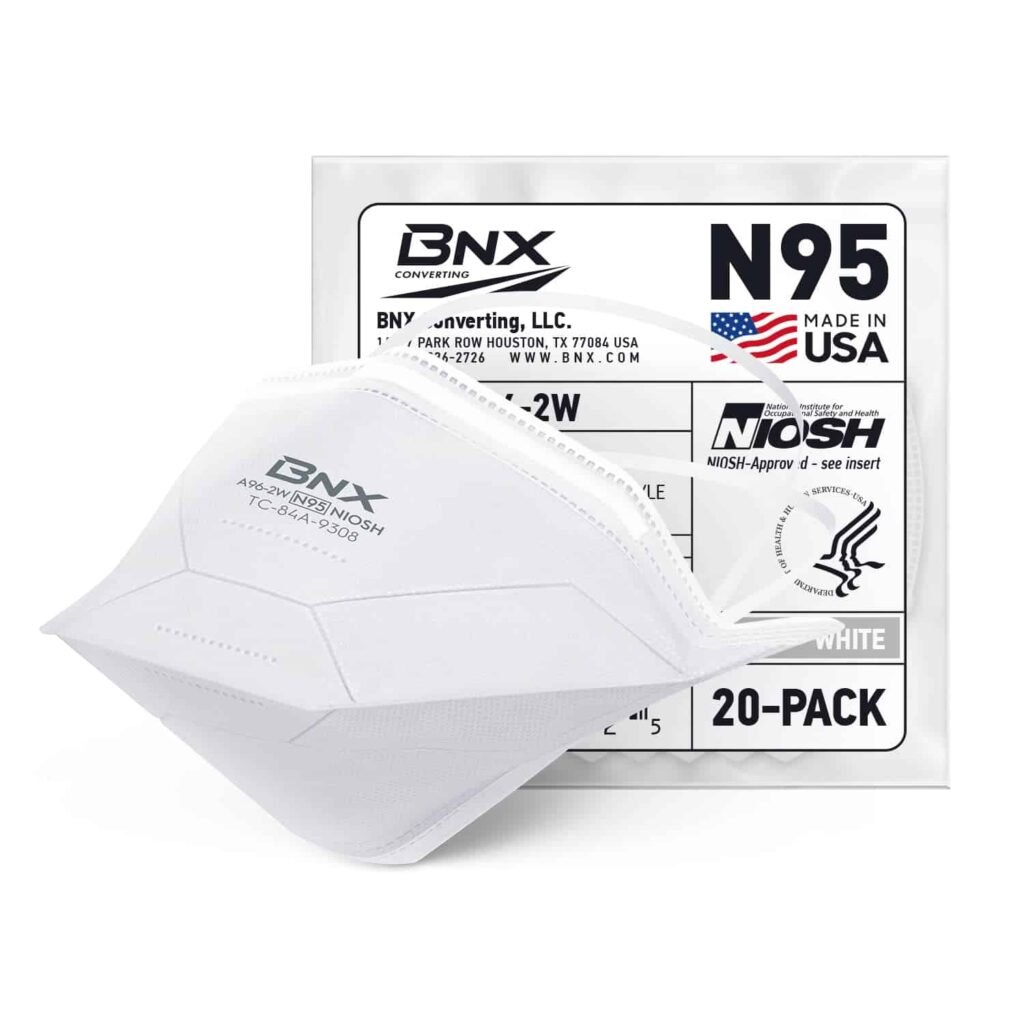 BNX N95 mask Duckbill Style