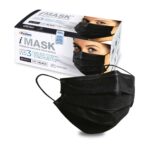 Pac-Dent iMask Premium ASTM Level 3 Face Masks, Black, 50-Pack 7