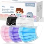 multicolor disposable mask for kids