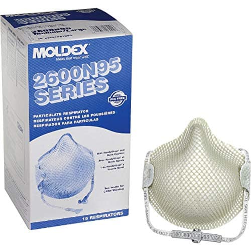 Moldex - Particulate Respirators with handy Cushion and Full Cushion - size: Medium/Large