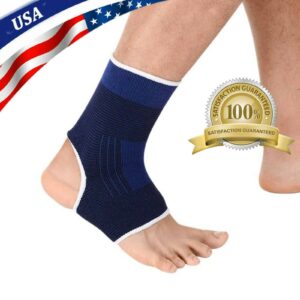 Blue Ankle Sports Support Brace