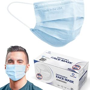 Made in USA Adult Disposable Face Masks